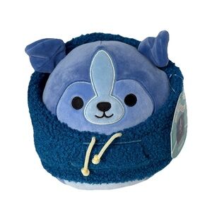 NWT Squishmallows Botera Hoodie Squad Plush Sheltie Dog - 8”